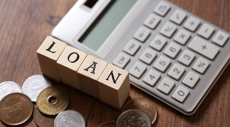 ローンと電卓