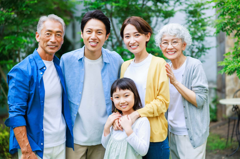 虫歯になりにくいおやつを選んで健康な歯の家族
