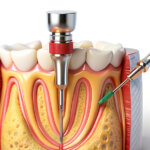 根管治療の様子
