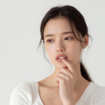 歯並びが気になる女性
