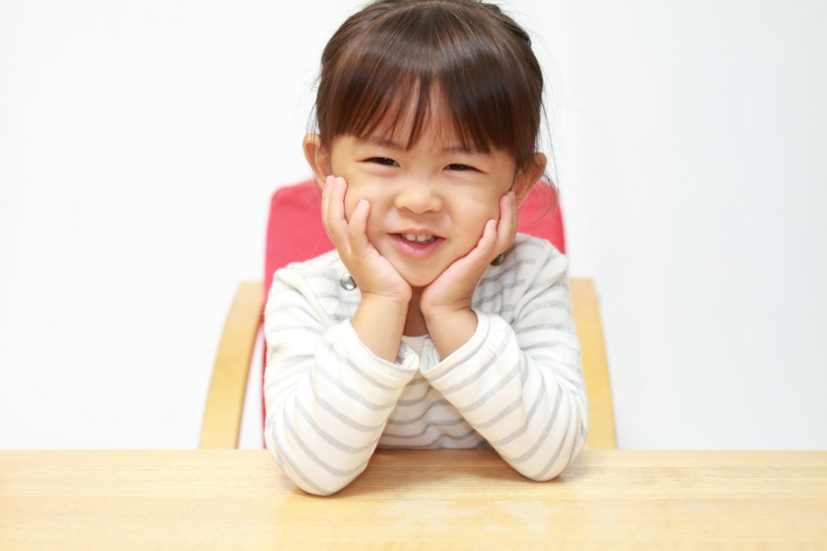 顎が小さい子ども