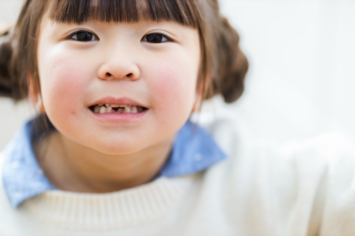 歯並びが悪い子供